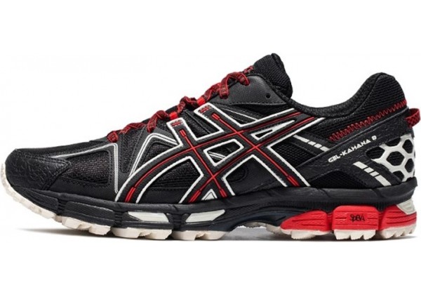 Asics Gel-Kahana 8 Black Red White
