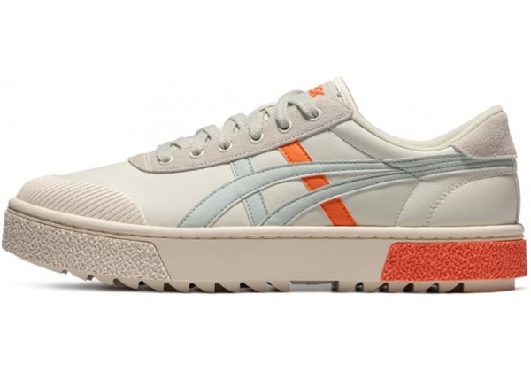 Asics Court Trail Beige Blue Orange